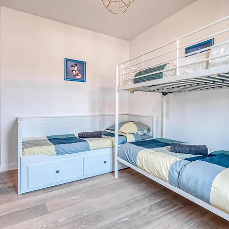 Appartement T3 Disneyland Et Gare A Pied Le Duplex 6 Ou 7 Personnes Serris